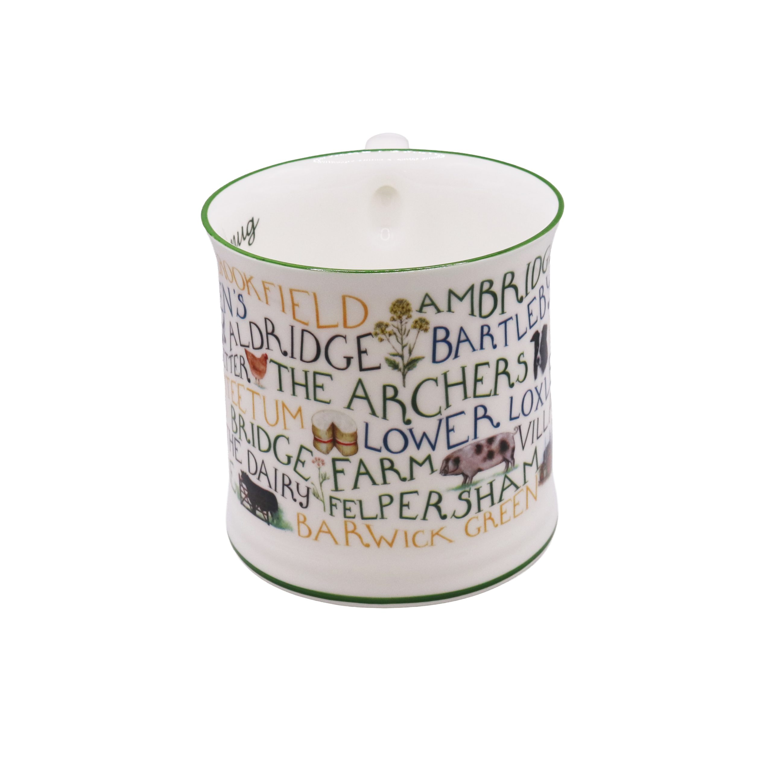 Bone china mug inspired by The Archers