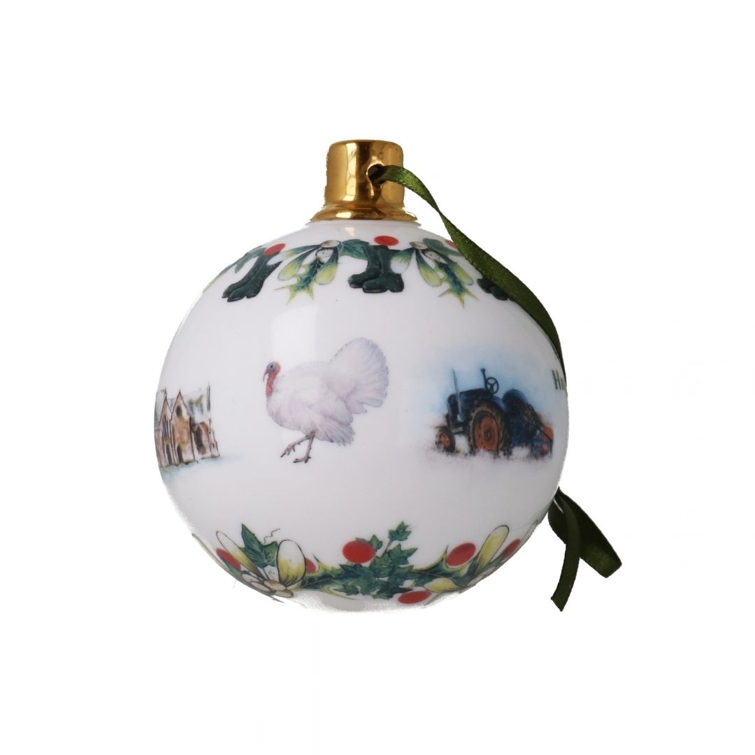 The Archers 75th Anniversary Christmas Bauble